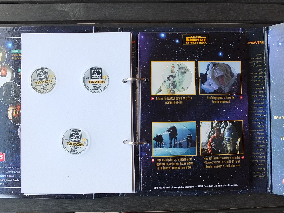 walkers tazo collector's force pack